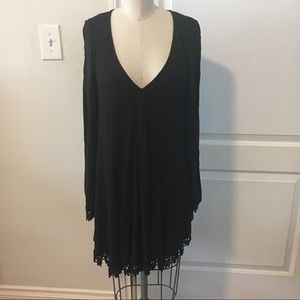 For Love and Lemons Flare Sleeve Mini Dress S